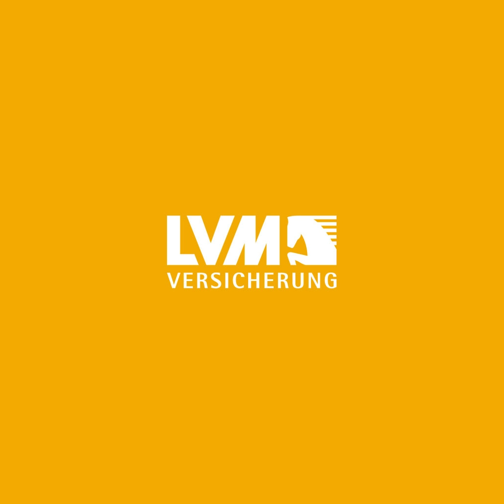 LVM Versicherung gelbes Logo